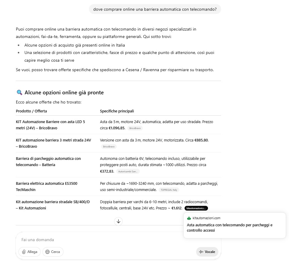 Servizi GEO Rimini - San Marino KIT automazioni